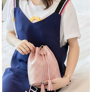 FYGALERY FYG1252 Tas Selempang Bag Bucket Cute Tas Fashion Wanita Murah