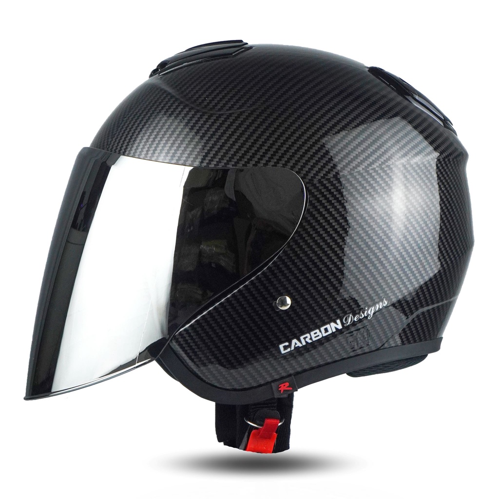 Helm Rsix Half Face kekinian SNI helm Motor terbaru