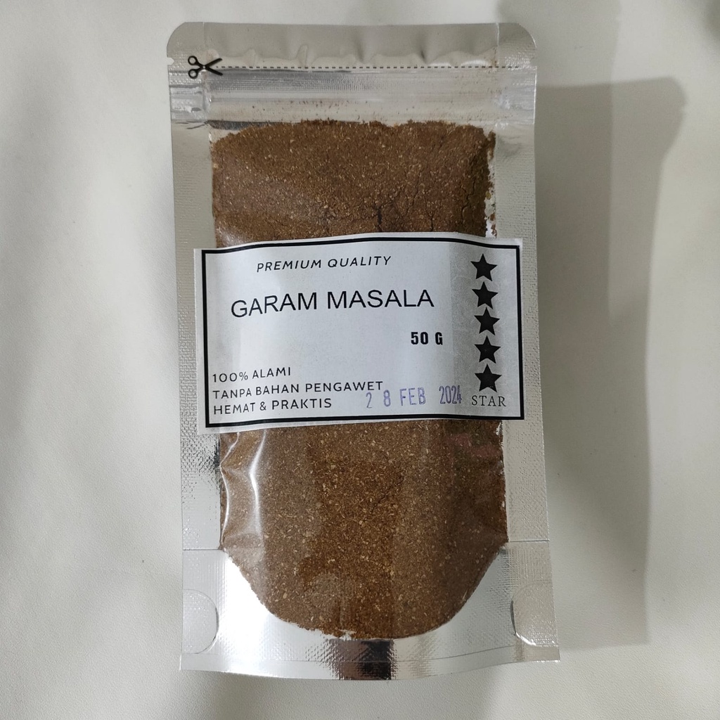 Garam Masala 50 Gram Garam Masala Masak Bumbu Rempah Premium Pilihan 100% Asli Serbaguna Bumbu Rempah Masakan Dapur TERMURAH TERLARIS