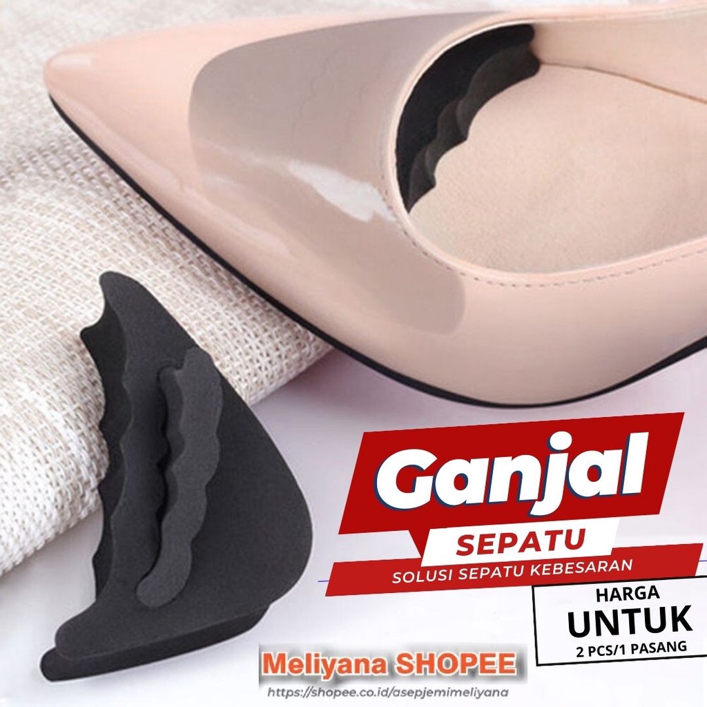 Insole Busa Foam Tambahan Pengganjal Ganjalan Sepatu Longgar Kebesaran