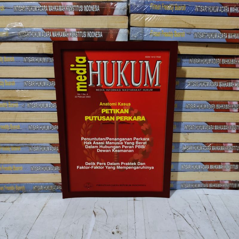 

BUKU ORIGINAL - NEDIA HUKUM VOL 1 NO 4 PEBRUARI 2003