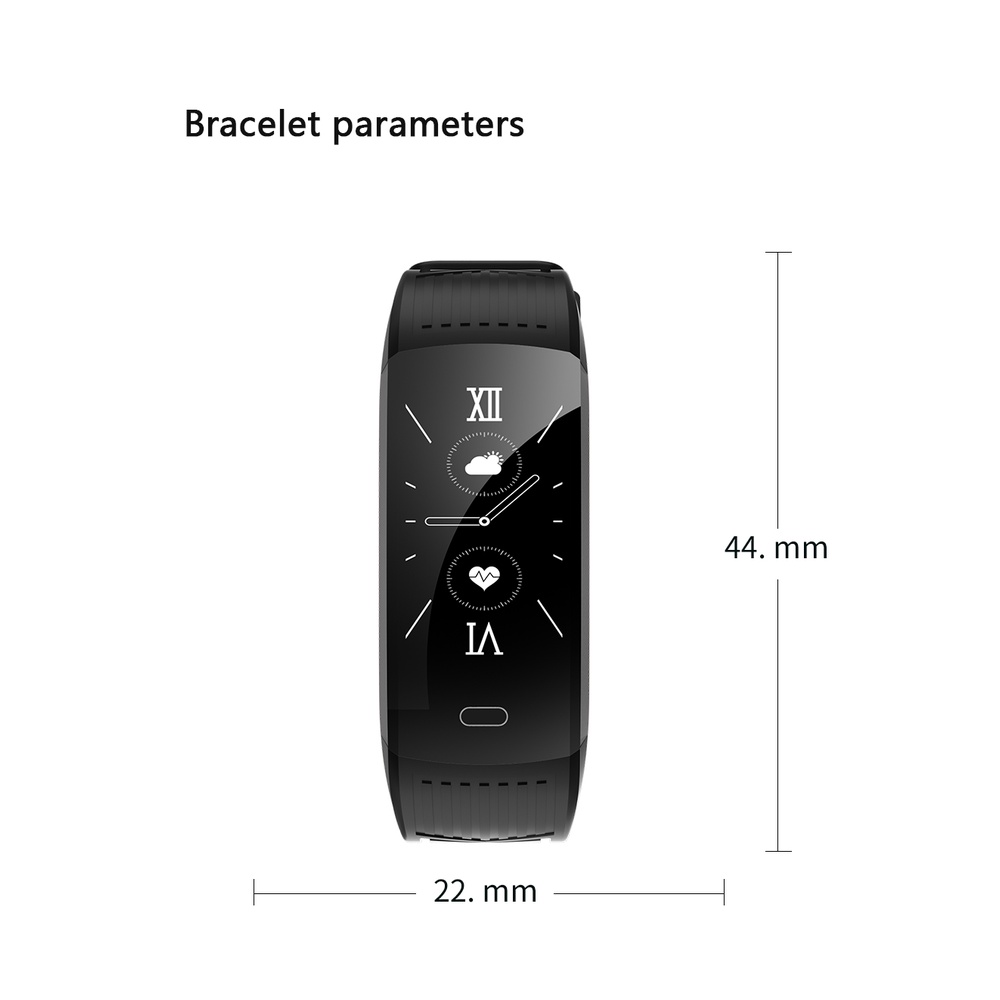 BIDEN Jam Tangan Pria/Wanita Anti Air Smart Watch Zero Olahraga Santai Multiple Function Modes Display Tali Silikon Smart Watch