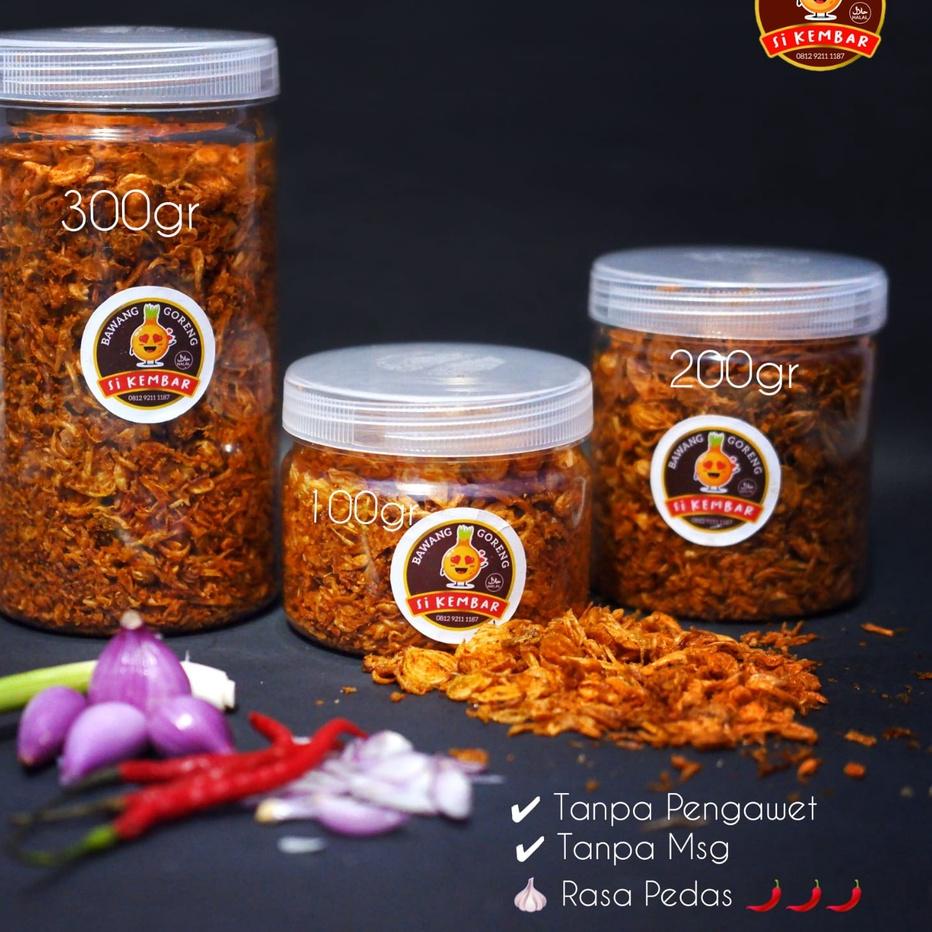 

Stok baru Bawang Goreng Sumenep Premium Pedas 130gr 340gr