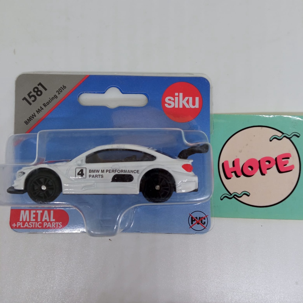 Diecast Mobil Siku 1581 BMW M4 Racing 2016 Original