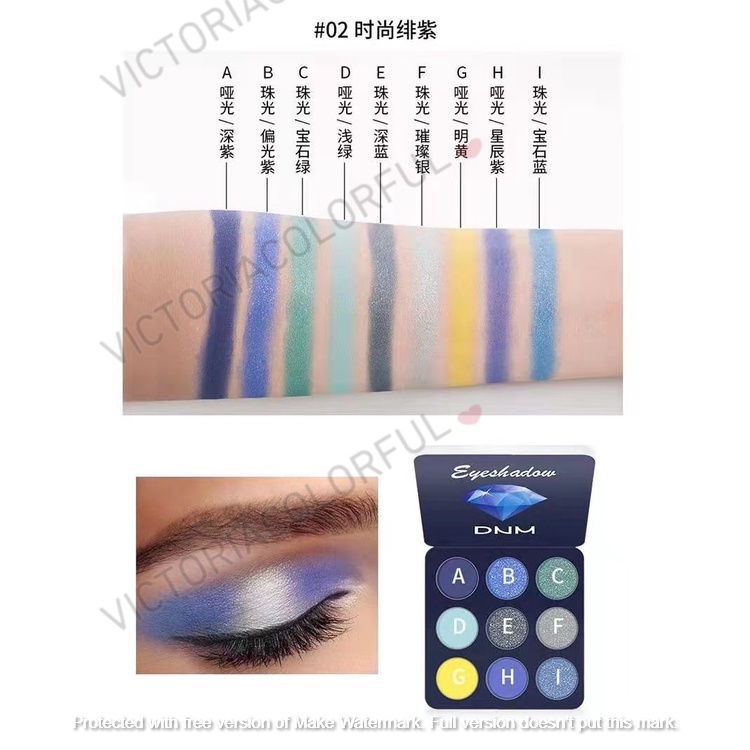 DNM ~ Eyeshadow Disc Palette Diamond