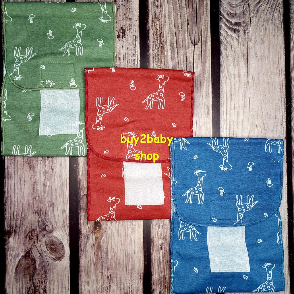 Gurita Bayi Perekat Velcro Baby Piety Motif Isi 6 PCS