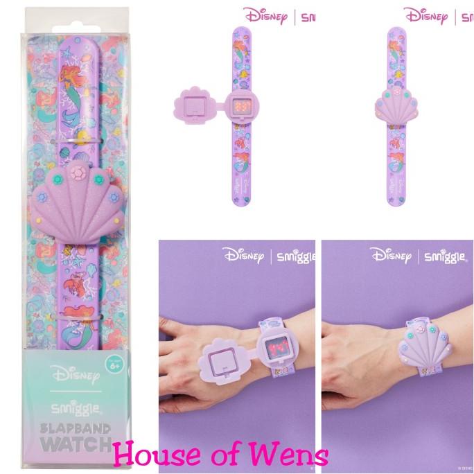 SMIGGLE DISNEY PRINCESS SLAPBAND WATCH ORIGINAL - JAM TANGAN ANAK