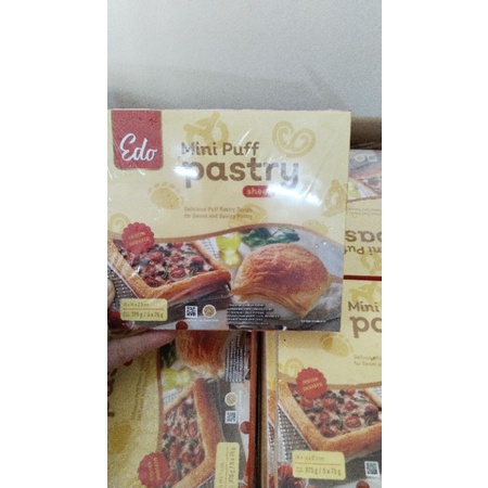 

Edo mini puff pastry 375 gr