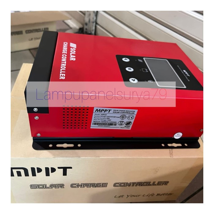 Terlaris Solar Charge Controller Mppt 60A Scc Controller 60A Mppt