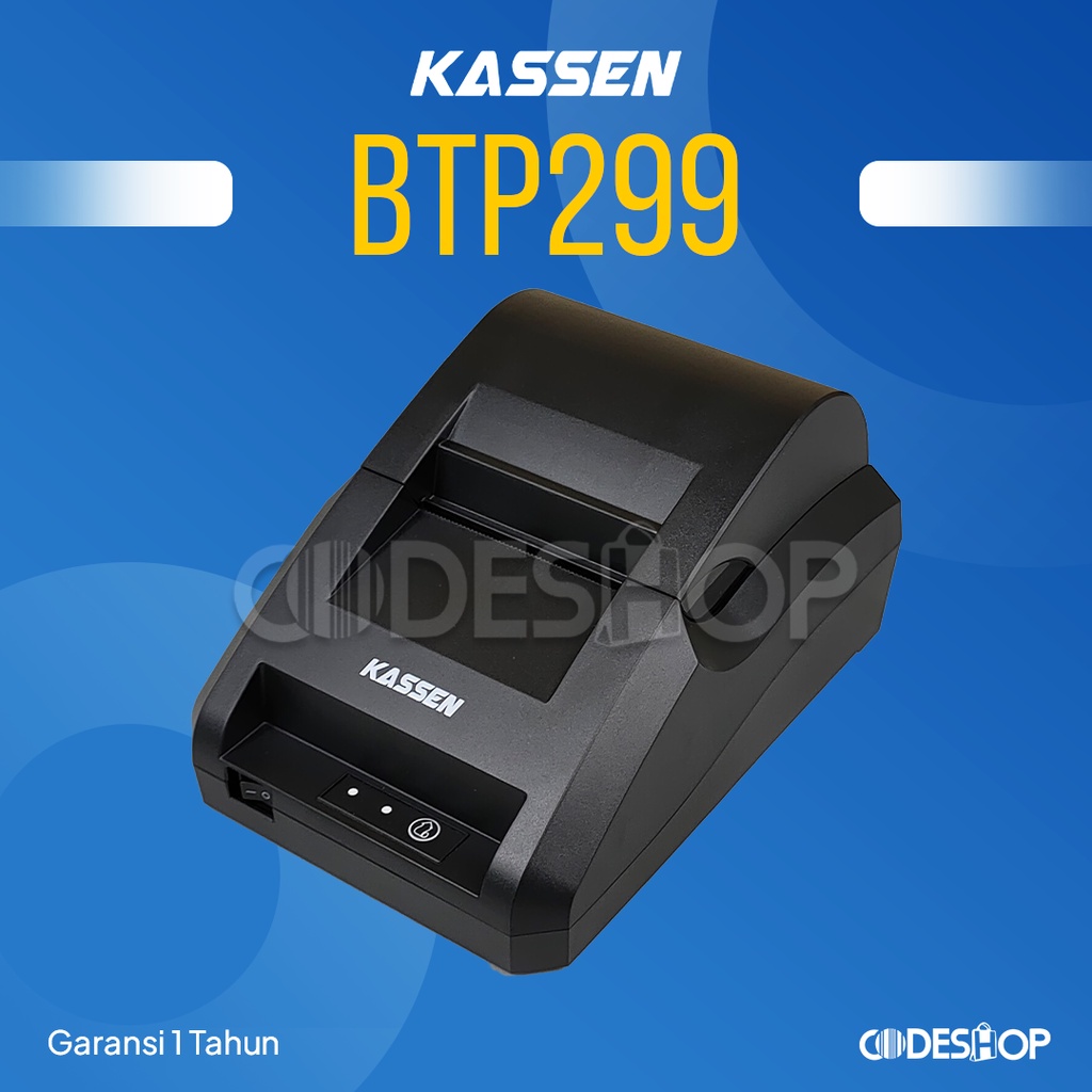 Kassen BT-P299 Printer Kasr Bluetooth