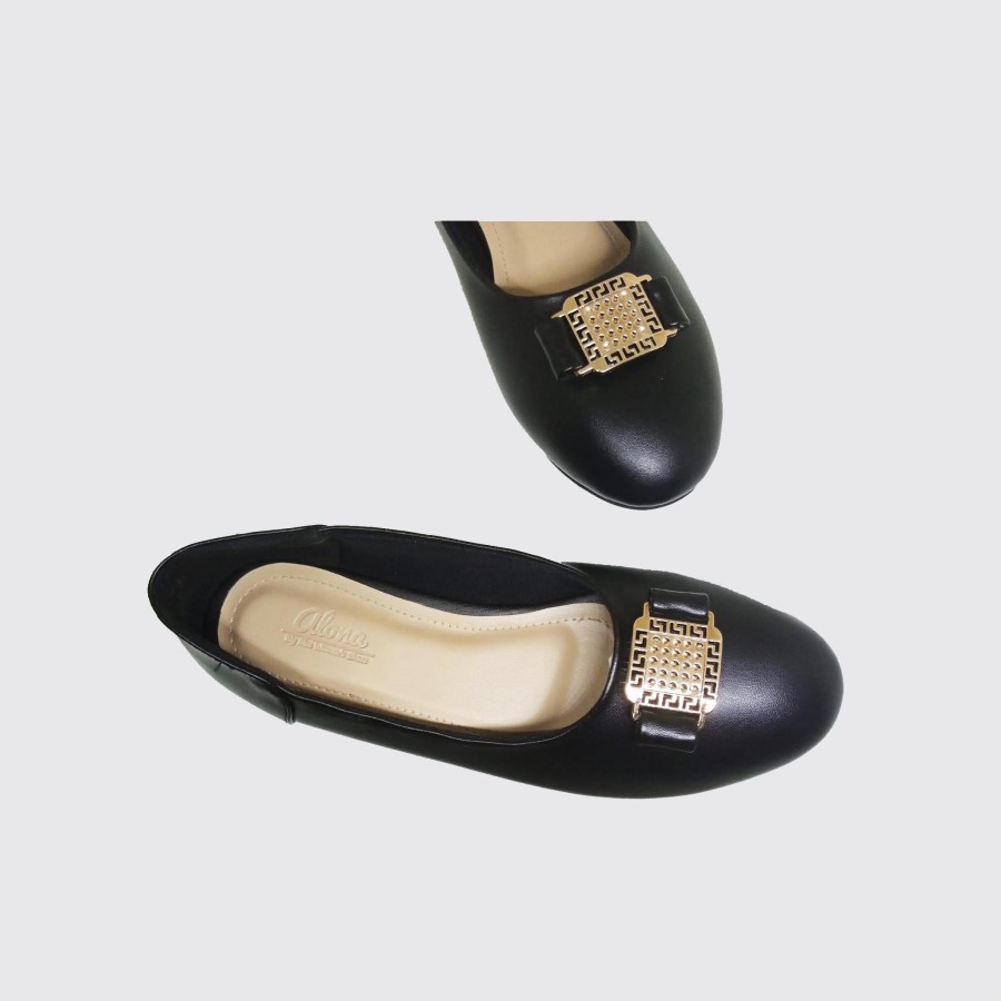 ELIZA X ZAGIB | Sepatu Wanita Formal Oxford Big Size Flat Shoes Ukuran Jumbo 40-45