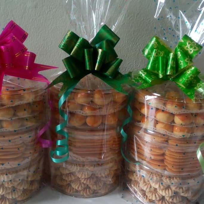 

Paket kue kering nastar isi 3 toples
