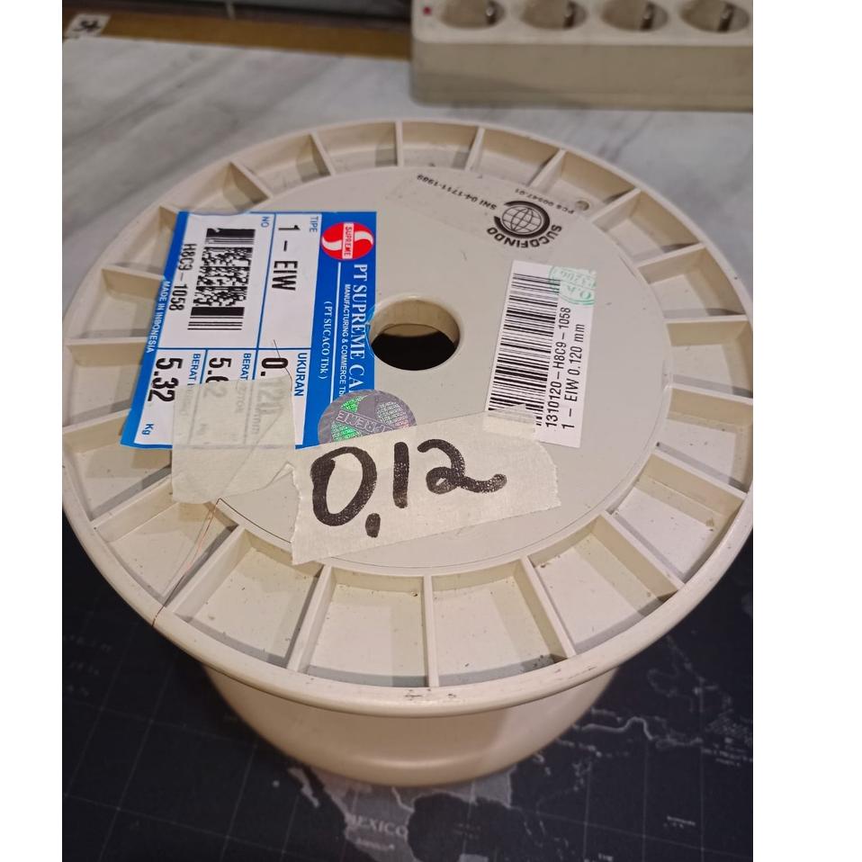 KAWAT TEMBAGA EMAIL 0,12 EIW 0,12 0.12 mm GULUNG DINAMO TRAFO TAMIYA GENERATOR SPULL (per ONS) [GEN.