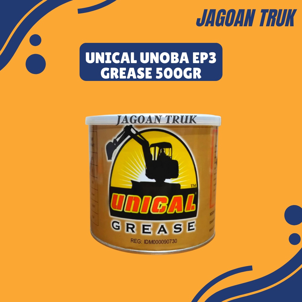 Unical Unoba EP3 Grease /Extreme Pressure Grease/Minyak Gemuk 500Gr