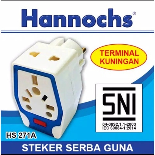Steker T Serbaguna Hannochs HS271A