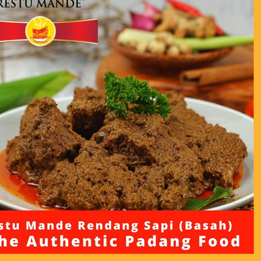 

✮ Restu Mande [Terbaru] Rendang Sapi (Basah) Pedas 300gr ☇