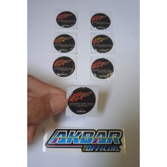 EMBLEM MIO AUTOMATIC SMART 3D Emblem mio limited edition by yamaha