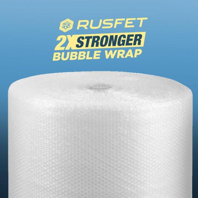 

Babel/Buble/Bubble Wrap Bening Tebal Premium 40cm x 50m Bubble Rusfet ram06