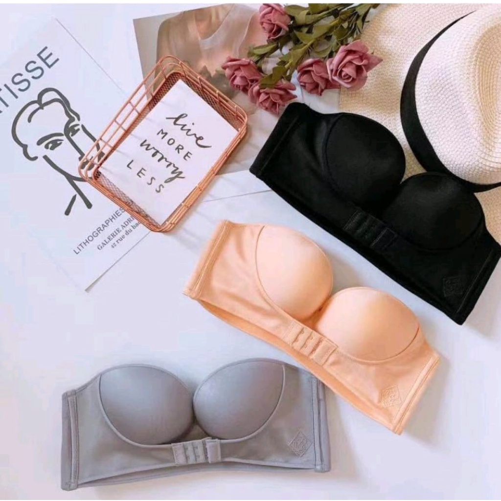 Bra Wanita Seamless Dengan Model Tanpa Tali Strap