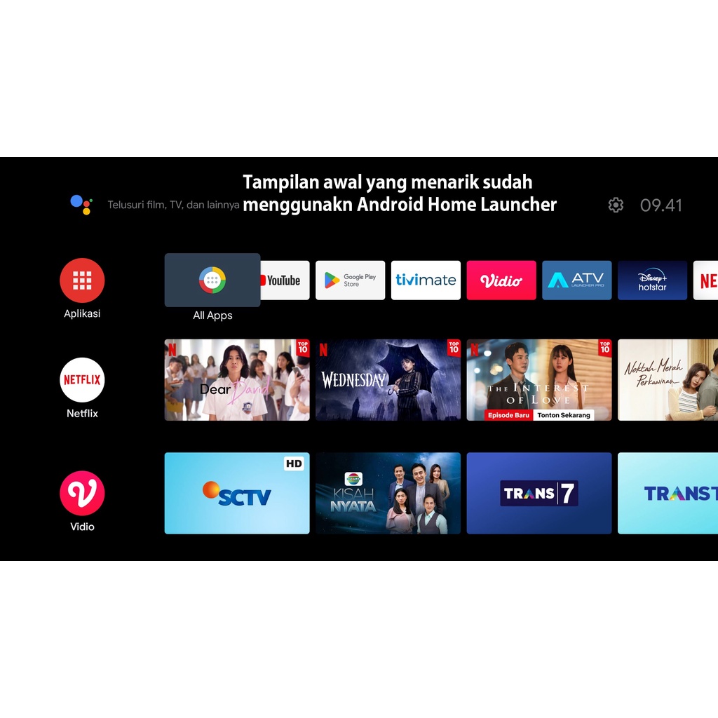 STB ANDROID ZTE B860H V5.0 ANDROID 10 SIAP PAKAI (OPEN ALL CHANNEL +750 CHANNEL)