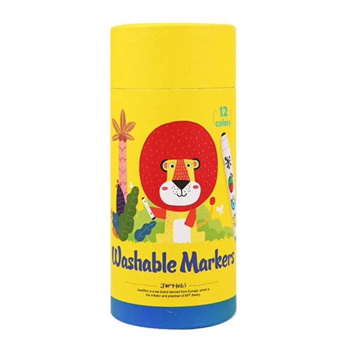 

Joan Miro Special Round Tip Washable Marker 12 colors spidol warna