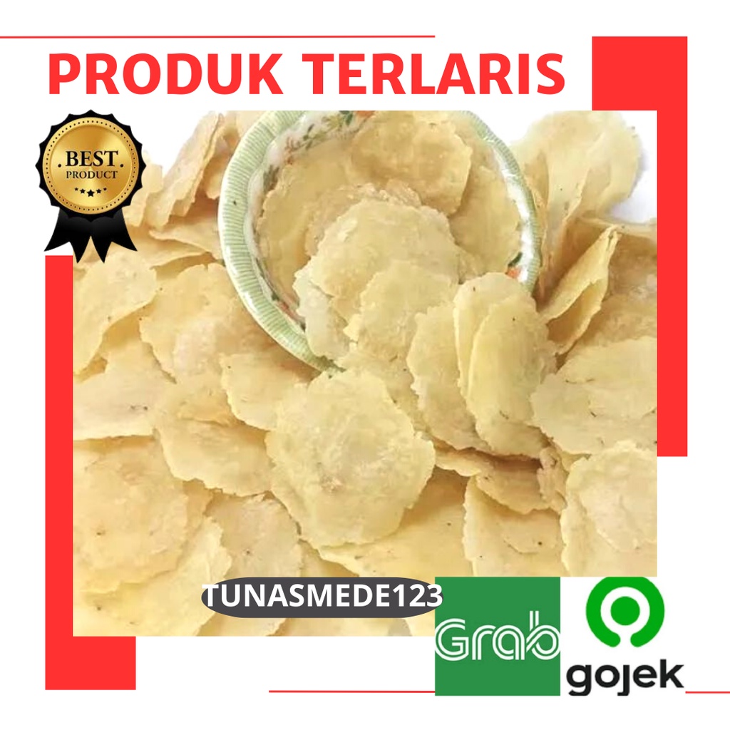 

Emping menta tipis kecil 500 gr