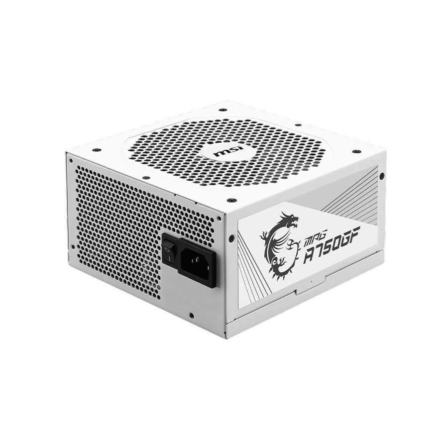 MSI MPG A750GF White Edition 750W 80 Plus Gold Full Modular / PSU 750W