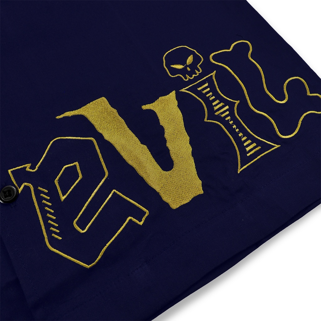 EVILSPIRIT KEMEJA - WAROVER SHIRT NAVY