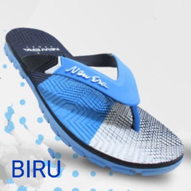 gof NEW ERA MB 99673 PELANGI SANDAL PRIA Sandal Karet Pria Distro Casual Sandal Pria Keren Terbaru murah berkualitas empuk nyaman viral