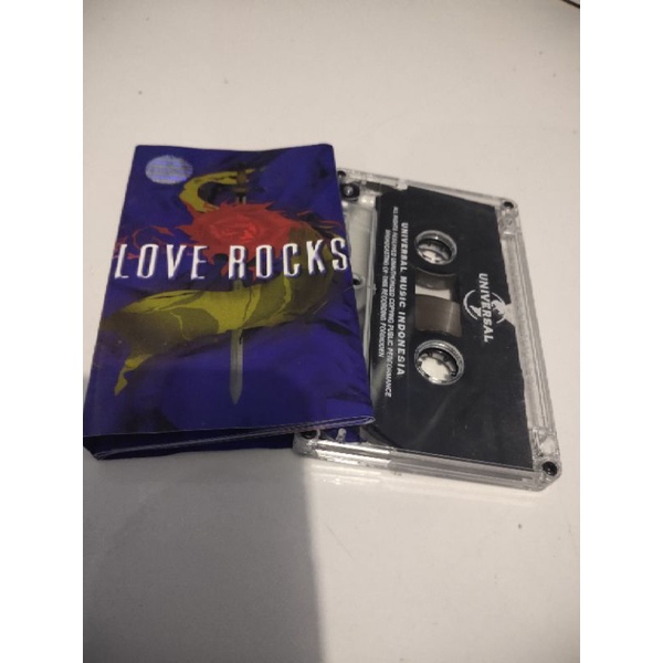 kaset pita love rocks / kompilasi rock