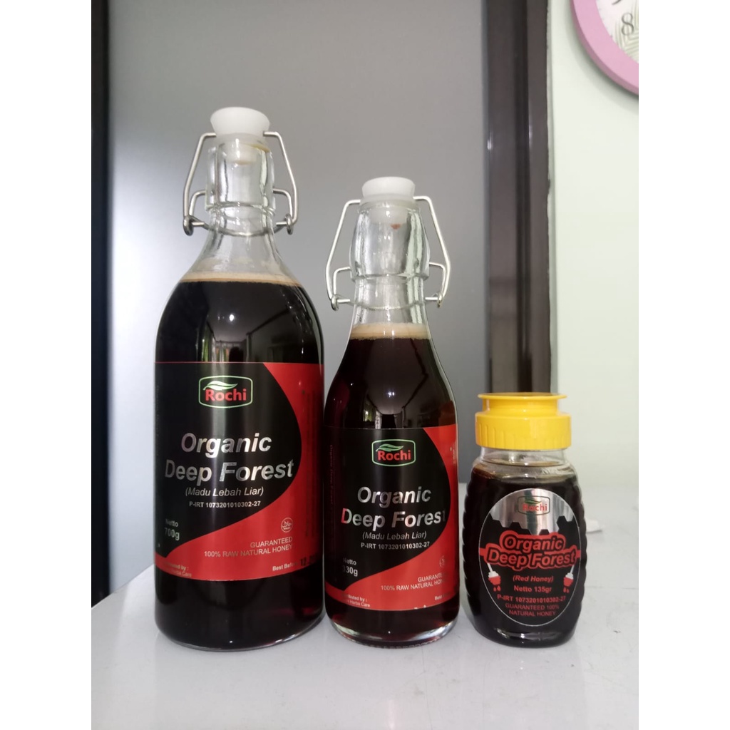 

Madu Hutan Merah Organic Deep Forest Honey Asli Original 100%