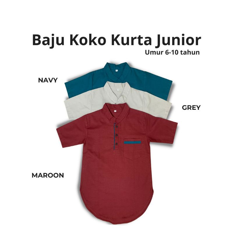 Koko Kurta anak junior Koko Kurta toyobo premium