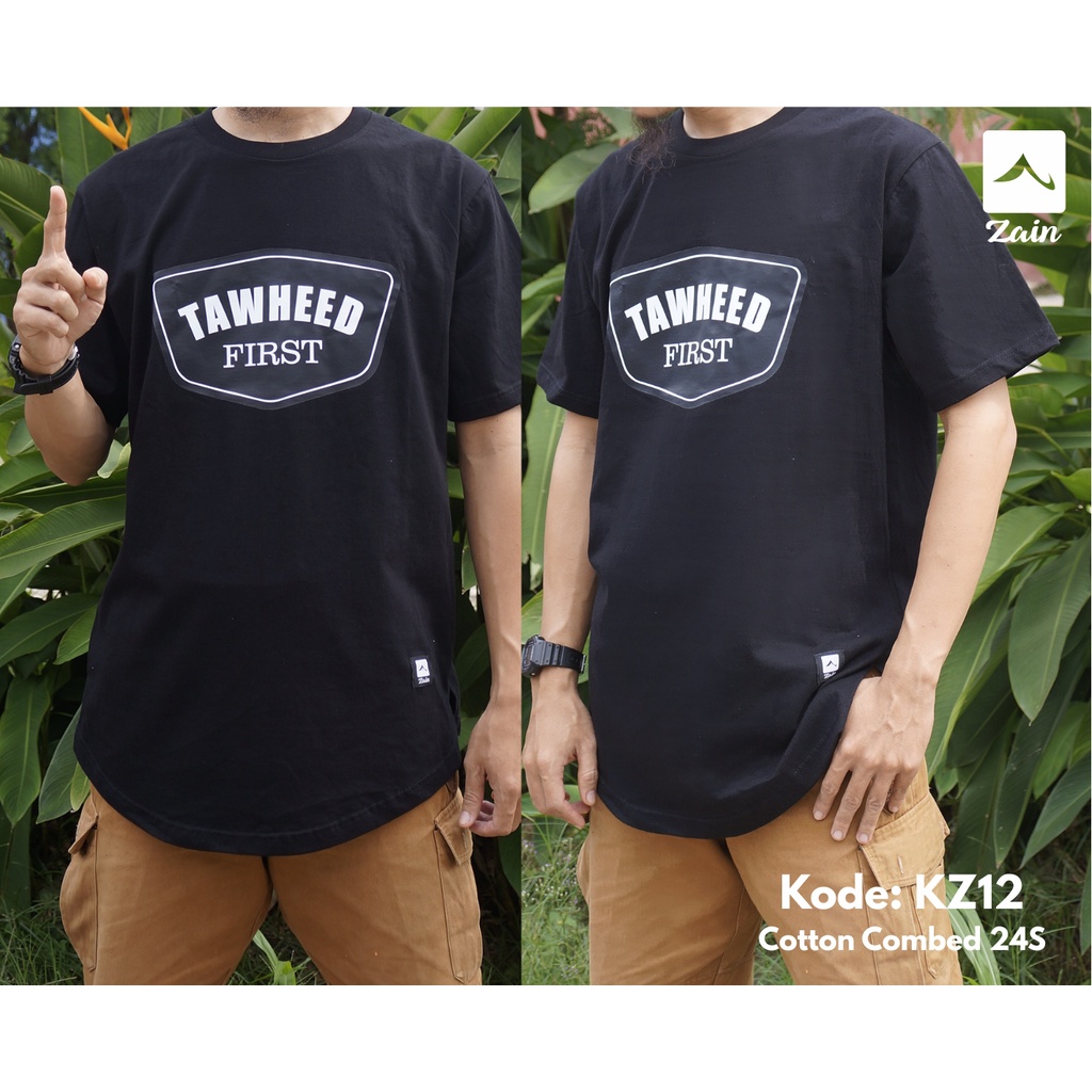 Kaos Dakwah  - KZ 12 - Longline by ZAIN Mapp