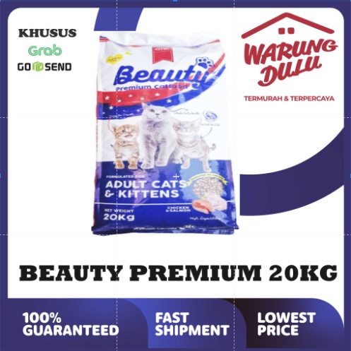 Beauty Premium Cat Food FRESHPACK 20kg (EKSPEDISI)