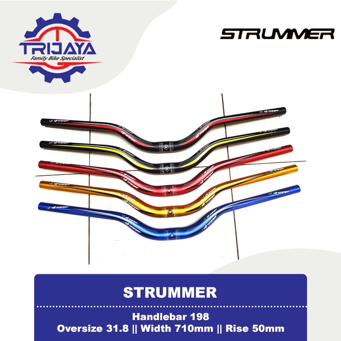 Strummer 198 Setir Handlebar Stang Sepeda MTB