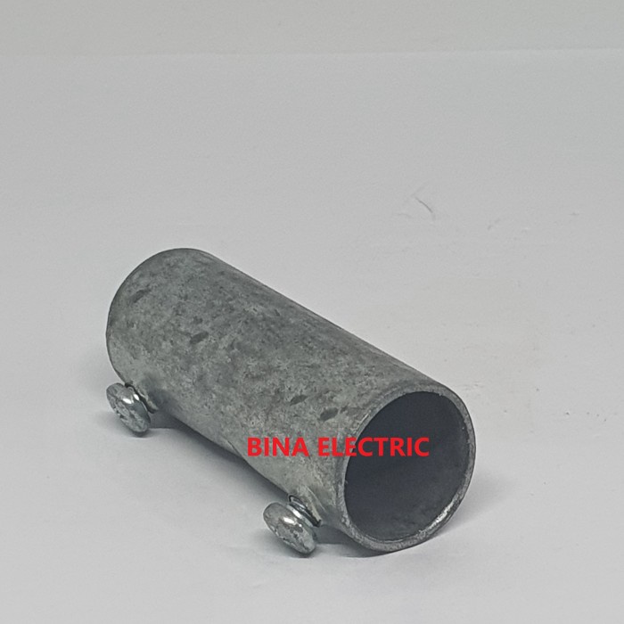 Terlaris Sok Galvanis E19 / Sok Pipa Conduit Galvanis E19 Sock Besi Polos 20Mm