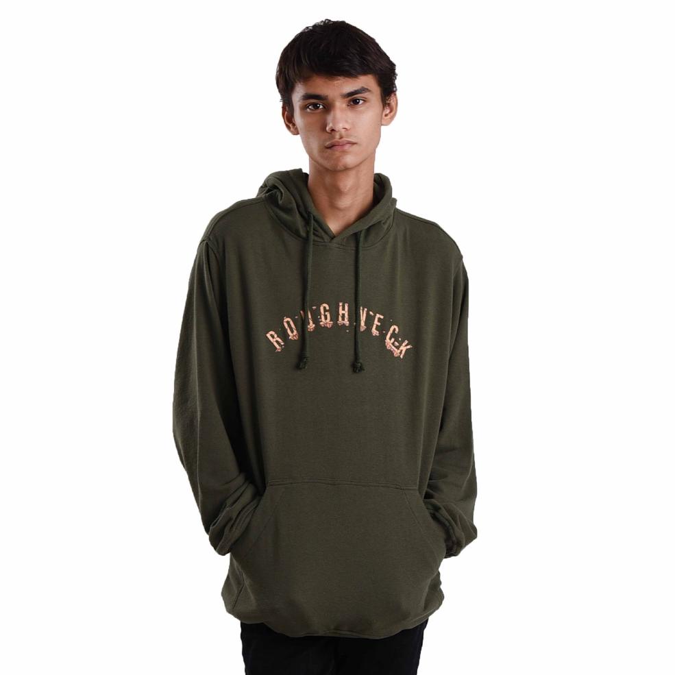 TREN TERBARU Roughneck H155 Army Sig Ground Hoodie
