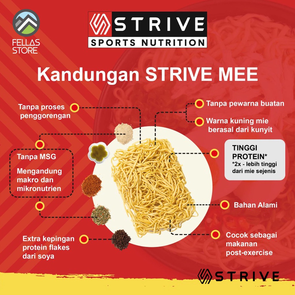 Strive Mee - Mie Goreng (75 g)