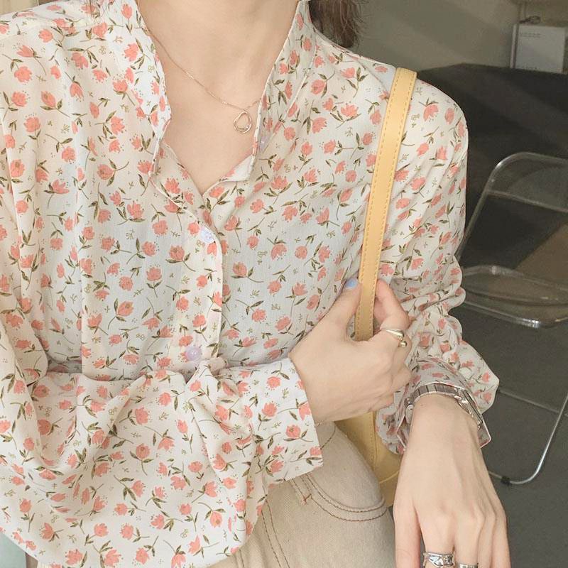 Blouse/Blouse Bunga/Blouse Kemeja/Kemeja Bunga/Blouse Floral/Blouse Wanita Motif Bunga
