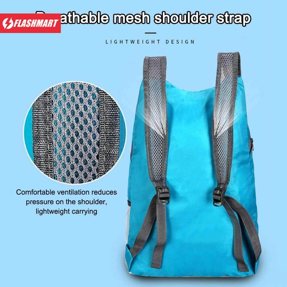 Flashmart Tas Ransel Gunung Lipat Ultralight Backpack Waterproof - HJF21