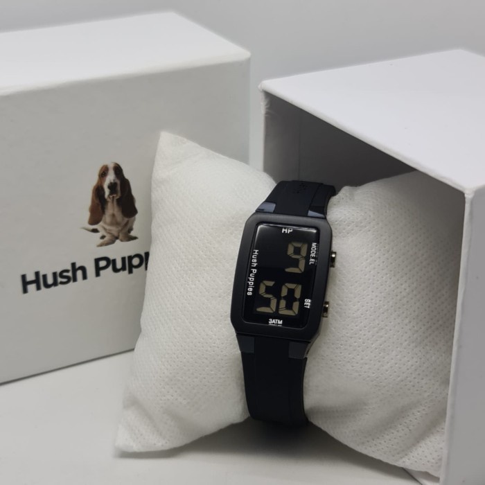 Jam tangan wanita hush puppies digital unyu unyu - Hitam K9Z9
