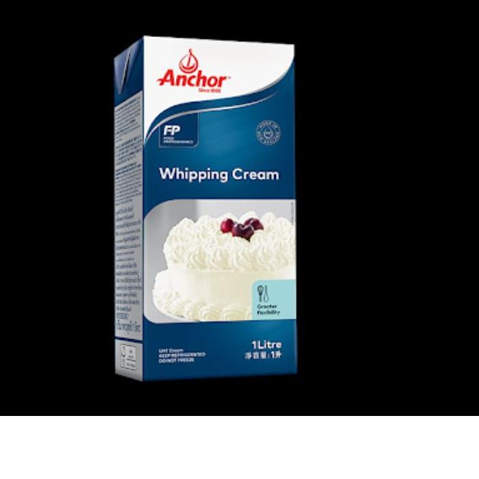 

➳ Whipping Cream Anchor 1 Liter Bisa Order Bareng dengan Gelatin Lembaran whipped cream ★