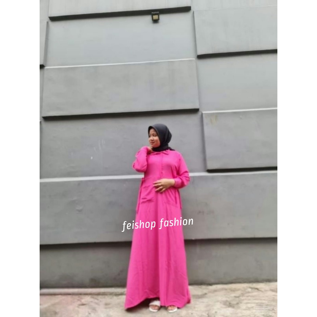 SELA DRESS GAMIS CRINKLE AIRFLOW