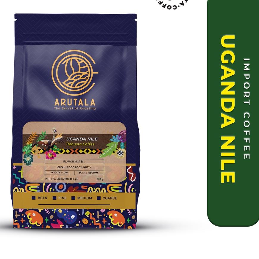 

♦ ARUTALA Kopi Uganda Nile Robusta 500 Gram ✯
