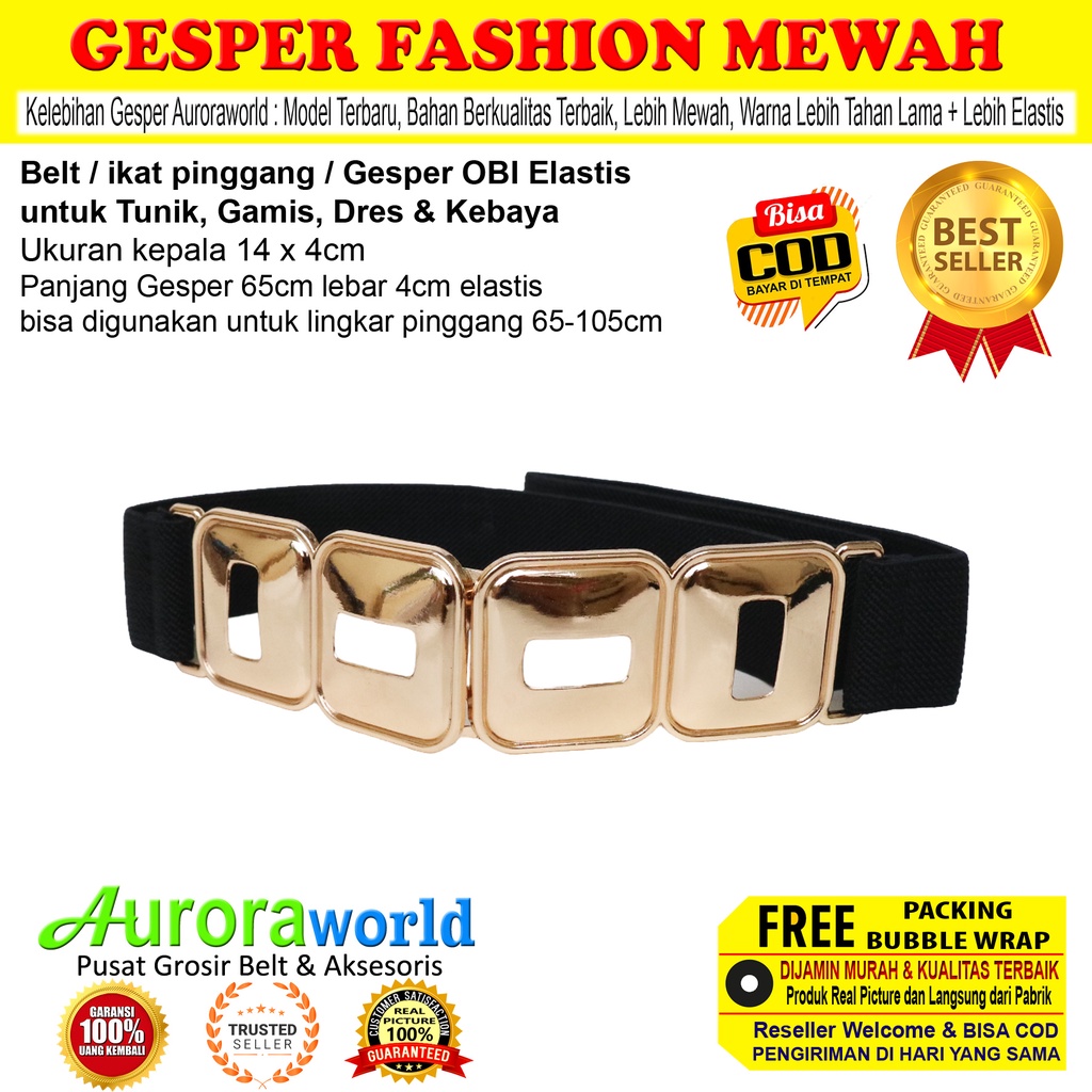 Auroraworld Paket Usaha isi 3 Gesper OBI Mewah