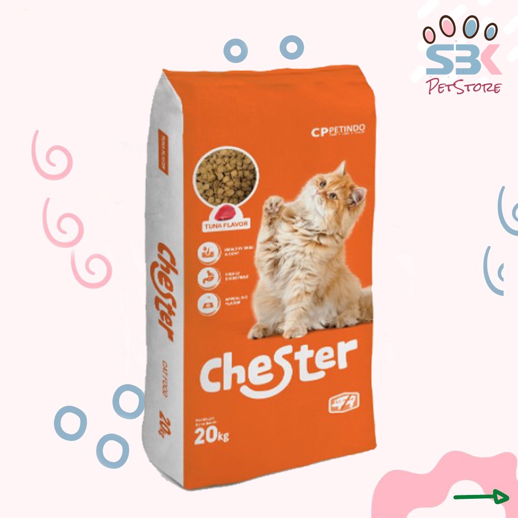 Expedisi - Chester 20kg Makanan Kucing Karungan