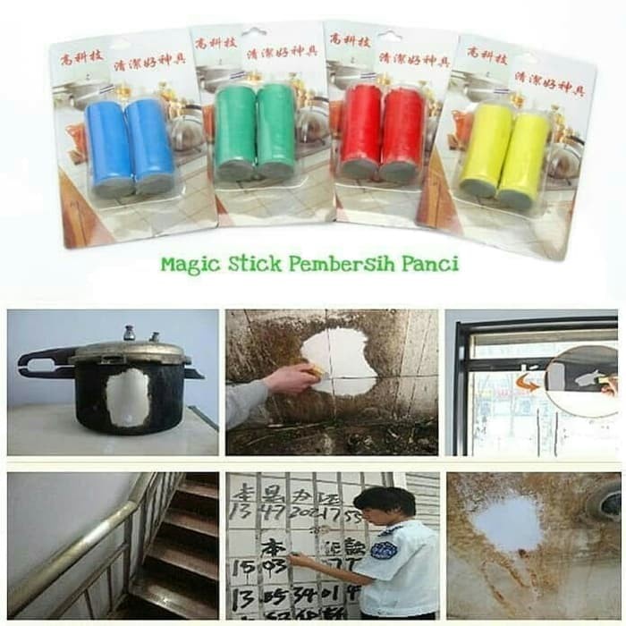 Magic Stick Brush Pembersih Karat Korosi Kerak Dapur Serbaguna Kitchen