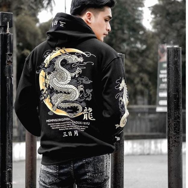 ۩ HOODIE MEMPHIS ORIGINS MIKADUKI RYU / SWEATER NAGA MEMPHIS ♤