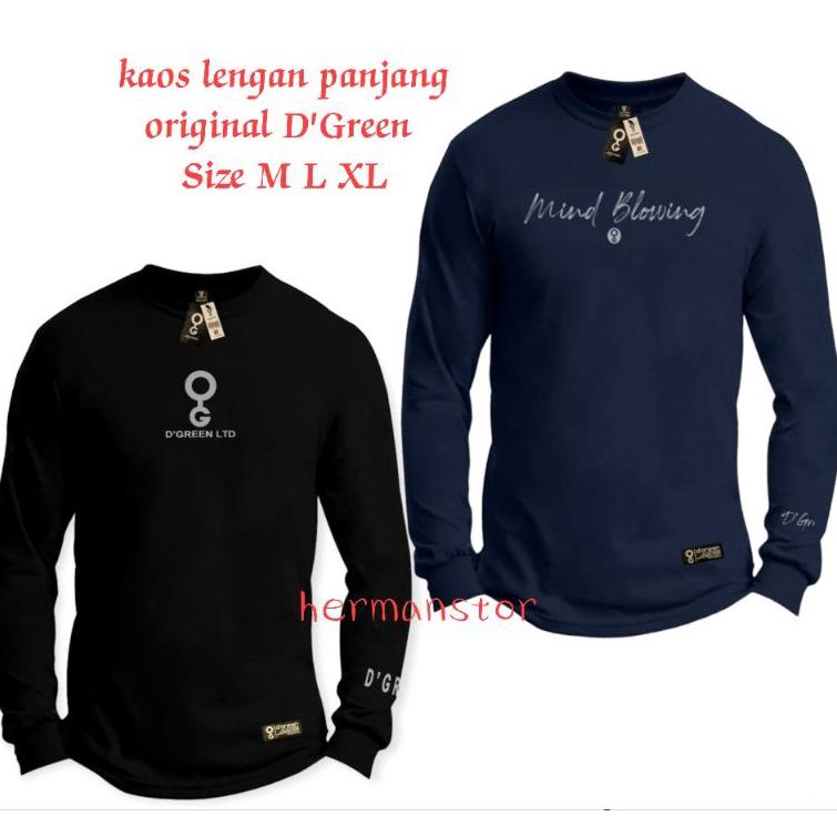Kaos Greenlht lengan panjang kaos ariel terbaru kaos distro kaos pria RECOMENDED