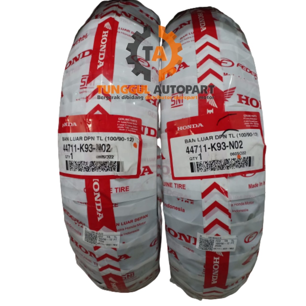 Ban Tubles Depan (44711K93N02) – Scoopy 100% ASLI AHM